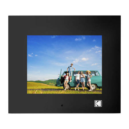 Kodak RDPF-802W 8in. Multi-function Digital Photo Frame (Black) RDPF-802W BLACK